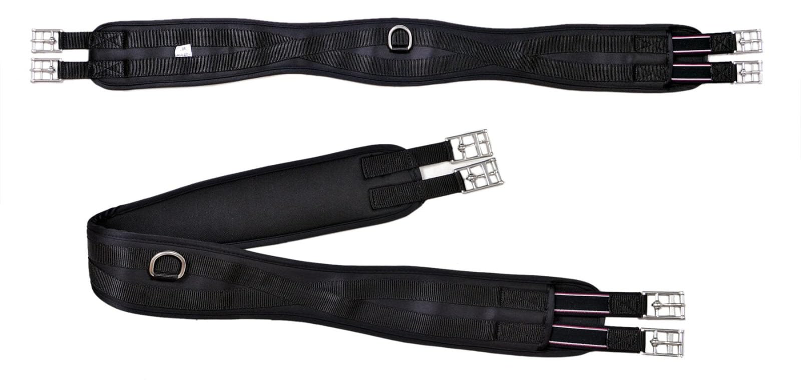 Preto New Synthetic Girth Horse Saddle Jumping Training Soft Neoprene & Padded Equine Elasticated End Anatomical Horse Anti-Chaff Anti-Gall Comfort Cushioning Performance Ergonomically Shaped Strong