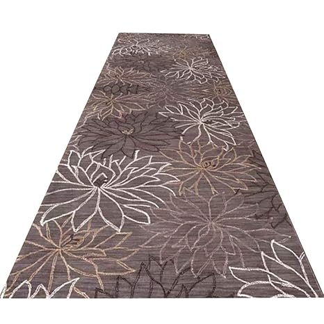 Amazon Com Outdoor Rug Long Carpet Dark Floral Pattern Anti