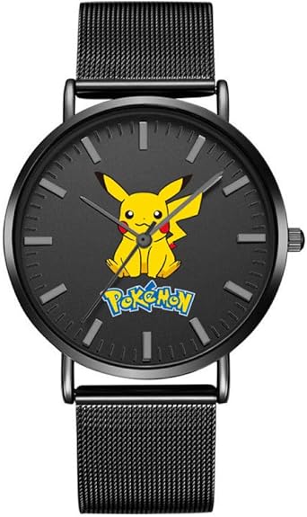 Relojes de Pulsera Pokemon Pikachu Round Quartz Watch Correa ...