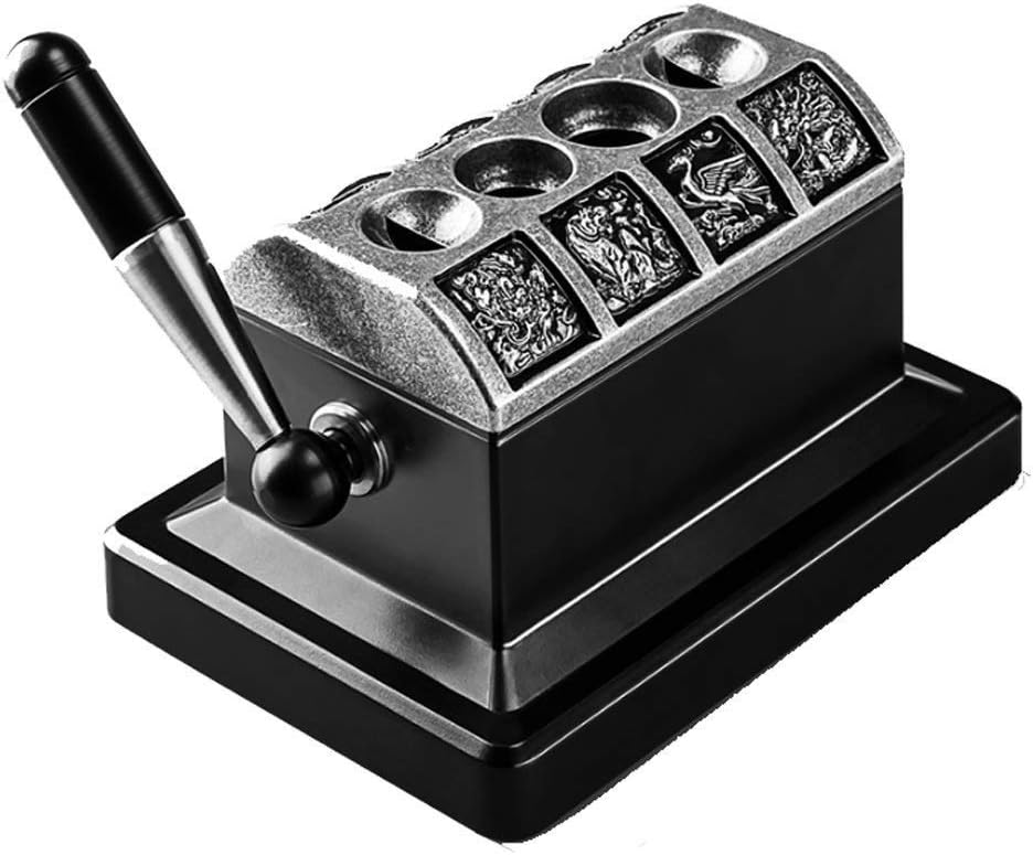 WMM Cigar cutter Large Table Top Quad Guillotine and V Cut Cigar