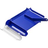 Medarchitect Right Hand Pill Counting Tray with Spatula (Blue - L Shape)