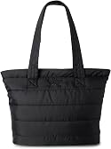 Reebok Womens Tote Bag - Lightweight Carry On Puffer Quilted Tote Bag for Travel Work Travel and Daily Essentials