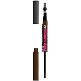 NYX PROFESSIONAL MAKEUP Zero to Brow, Longwear Eyebrow Gel, Chocolate