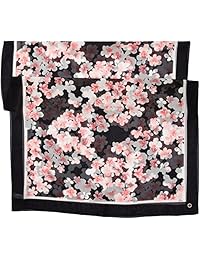 Calvin Klein Diagnol Chifón Bufanda Floral