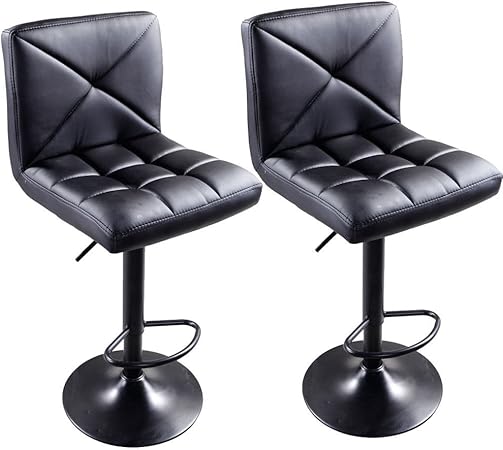 Amazon Com Global Group Modern Adjustable Swivel Bar Stools Set