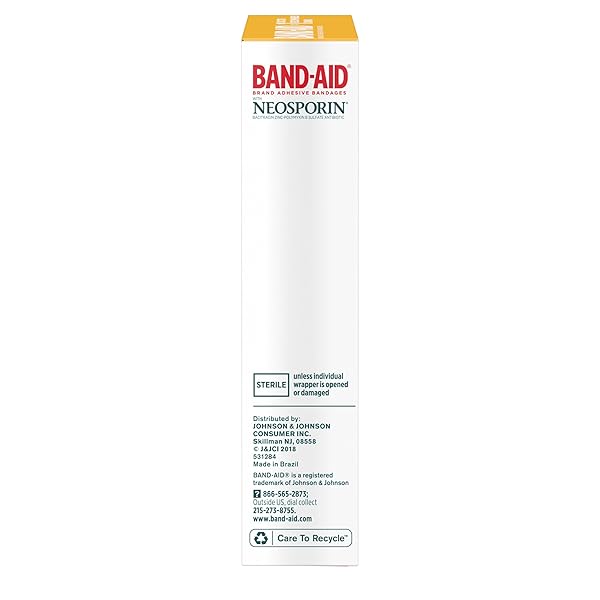 BAND-AID BRAND ADHESIVE BANDAGES, PLUS ANTIBIOTIC, EXTRA LARGE, 8-COUNT ALL-ONE-SIZE