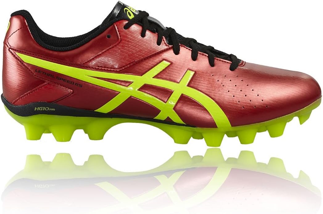 ASICS Lethal Speed RS Rugby Boots 8 Red Amazon.co.uk Shoes & Bags