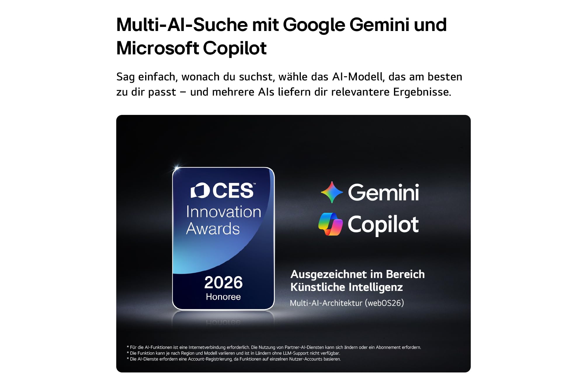LG 43QNED7EB3C TV 43 Zoll (109 cm) 4K QNED Mini LED AI TV (α7 Gen9 4K AI Prozessor, webOS 26, 60Hz (VRR bis zu 60Hz)) [Modelljahr 2026] 8