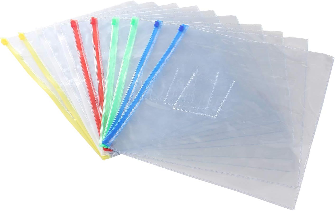 10 Couvertures Transparentes Pour Classeur A4 - PVC Durable, 310x225 Mm - Protection Documents, Bureau, école