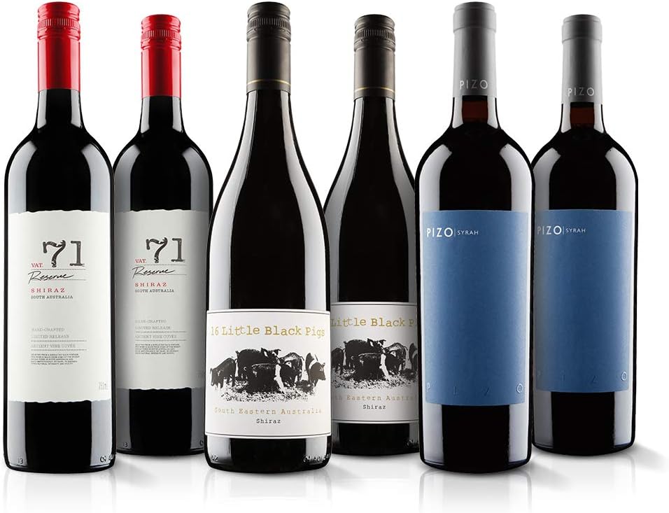 Virgin Wines - The Best Of Shiraz Red Wine Case - 6 Bottles (75cl)
