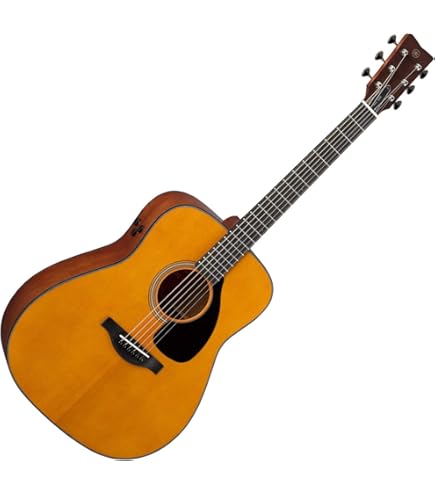 Amazon.com: Yamaha Red Label FGX5 Acoustic Guitar - Natural