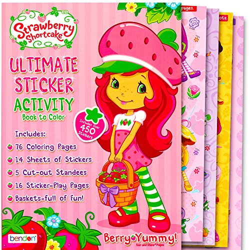 Strawberry Shortcake Giant Coloring Book with Stickers (144 Pages)