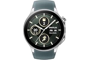 ONEPLUS Watch 2, 32GB, 100-Hour Battery, Health & Fitness Tracking, Sapphire Crystal Design, Dual-Engine, Wear OS by Google