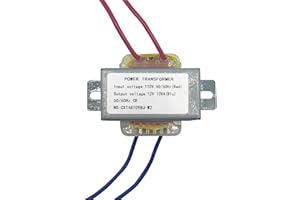 LZDICITARU 12V/10W AC/AC Power Transformer, Input 110V 50/60HZ Single-Phase, Step Down 110V to 12VAC Power Converter Control