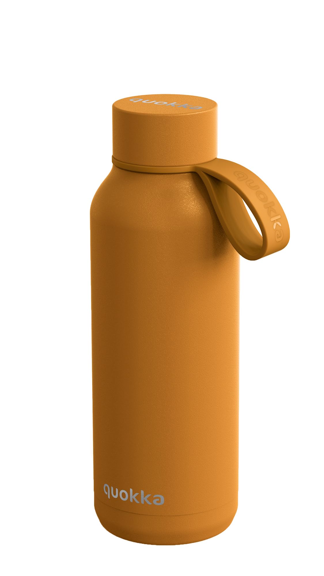 Quokka BOTELLA TERMO ACERO INOXIDABLE SOLID CON COLGADOR AMBER 510 ML