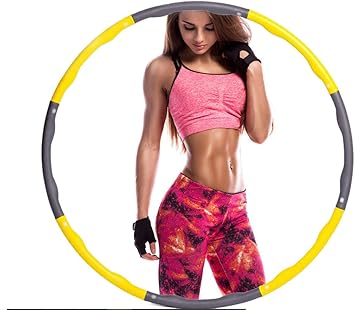 Aro (Hula-Hoop) con Peso para Adultos, Adolescentes y niños Un aro ...