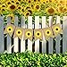 Rainlemon Jute Burlap Sunflower Banner Baby Shower, Birthday Party, Wedding, Graduation Party Decoration