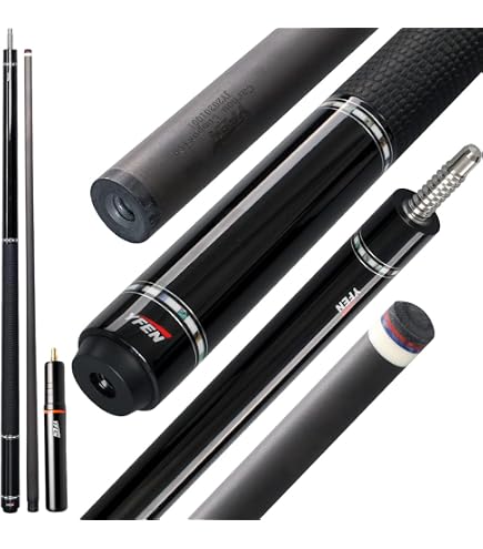 Amazon.com : YEUEK Jianying YFEN Pool Cue Stick, 11.5/12.5 mm Tip