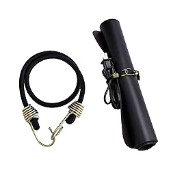 AUXBC 20PCS 12Inch Mini Black Bungee Cords with