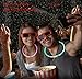 IllumiFun (TM) LED Necklace, USB Rechargeable , Universal Size Trim Fit, flexible, Super bright, Great for Parties Christmas Gifts, Concerts, Outdoor activities, not a Glow Stick (Red)
