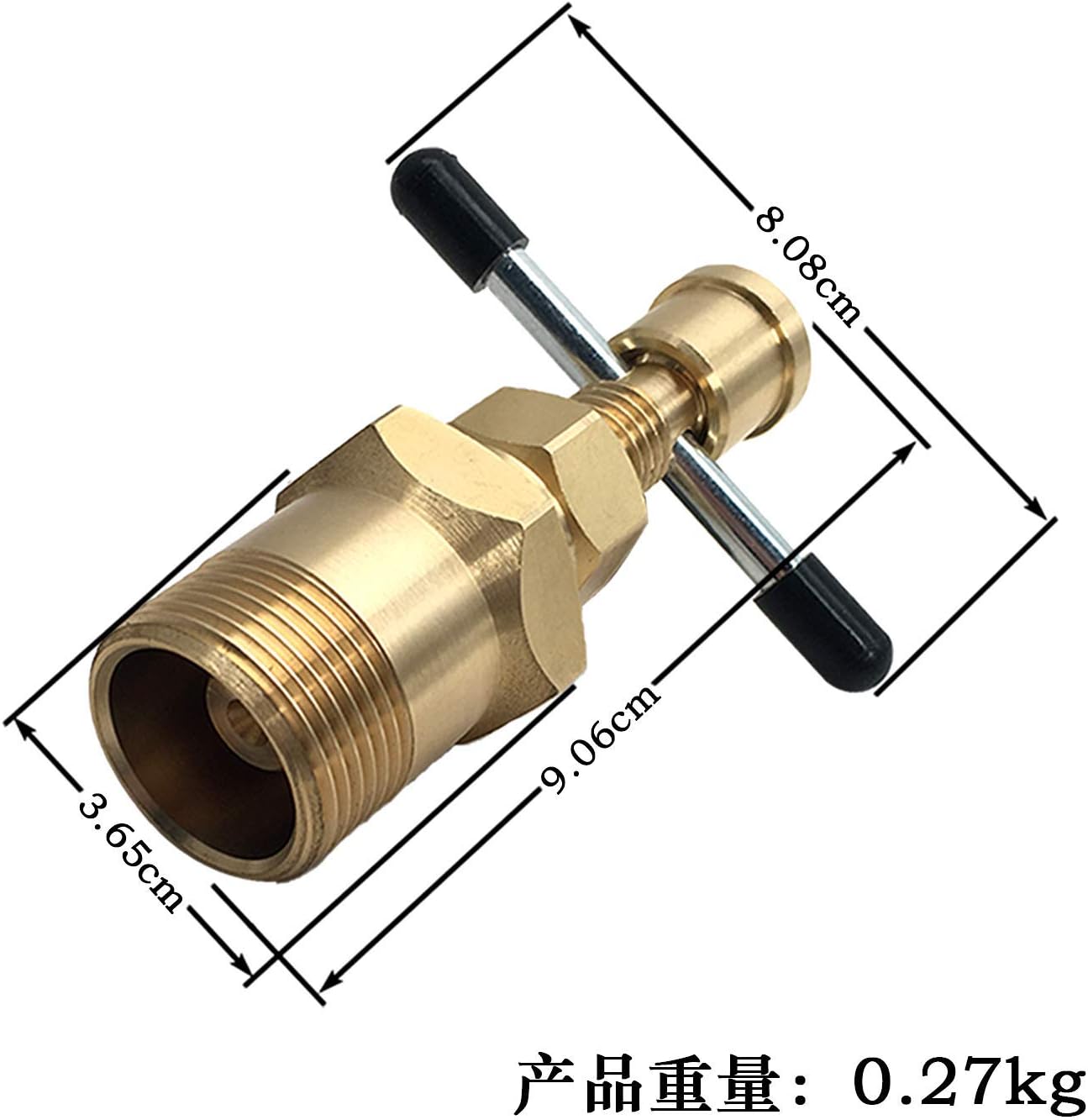GOGOLO Olive Remove Puller Solid Brass Copper Pipe Fitting Fits 15mm&22mm, Gold - Image 3