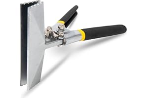 AZUNYYDS Hand Seame Sheet Metal Tool 6 Inch Straight Jaw Benders Tools for Flattening Metal with Ergonomic Handle