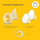 Medela Hands-Free Collection Cups for Freestyle Flex Swing Maxi White - 2 Cups view 9