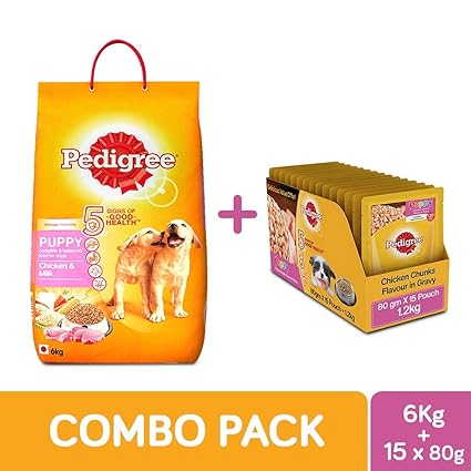 pedigree puppy 6kg