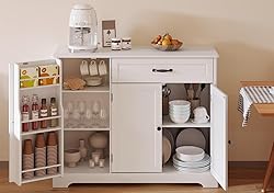 Gizoon Kitchen Sideboard Buffet Cabinet with