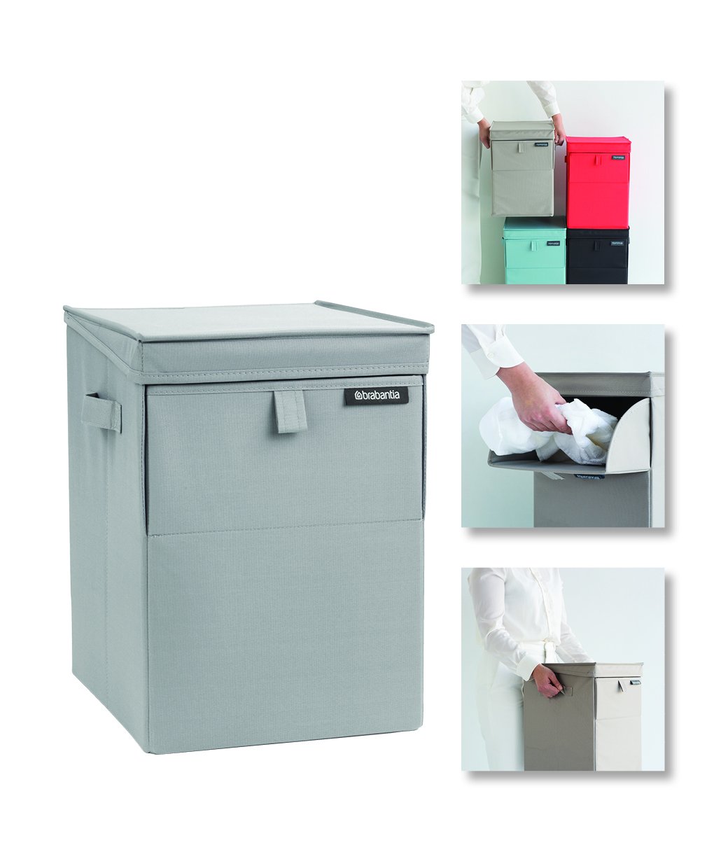 Brabantia Stackable Laundry Basket, 35 L Grey on Galleon Philippines
