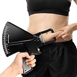 QWORK Skinfold Caliper 0-80mm Body Fat Measuring Tool Slim Guide view 3