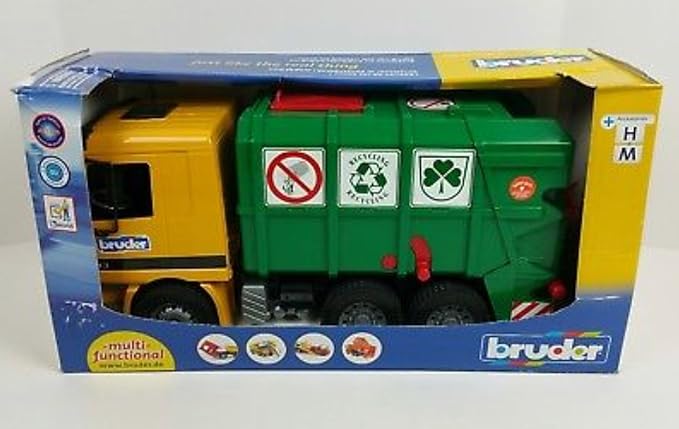 bruder recycling truck