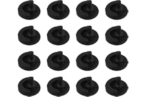 INOOMP 30pcs Silicone Protective Rubber Bumpers Air Fryer Replacement Feet Tips Set for Air Fryer Tray