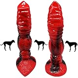 Silicone Made Multi Color Dog Dildo Adult Toy for Women Soft Wolf Animal Style