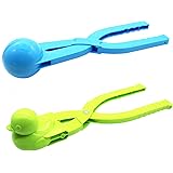 2 Pieces Snowball Maker,Large Winter Snowball Maker Clip, Duck and Snowball Shaped Snow Toys for Kids Outdoor Winter Play Sno