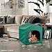 Kleeger Premium Canopy Pet House Retreat – Waterproof Indoor & Outdoor Shelter - Suitable for Cats & Small Dogs - Lightweight, Portable & Comfortable - Breathable Mesh Floor