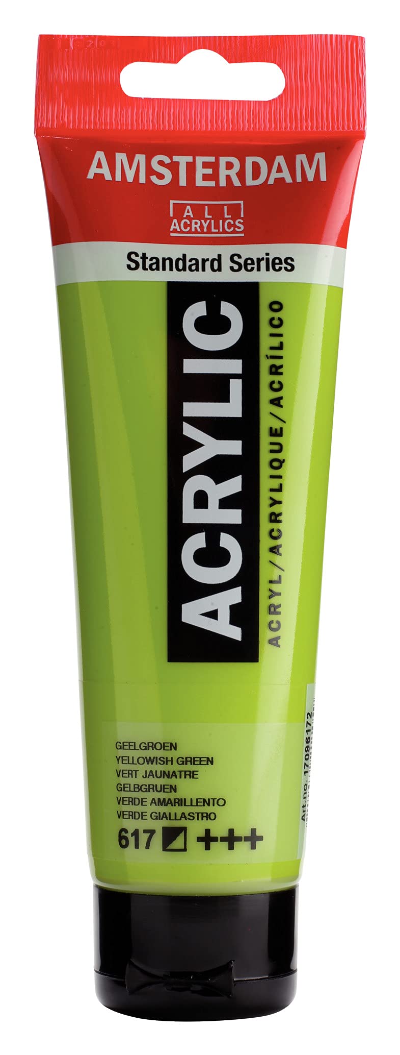 Amsterdam Standard Series Acrylic Tube 120 ml Yellowish Green 617 (17096172) — image 1