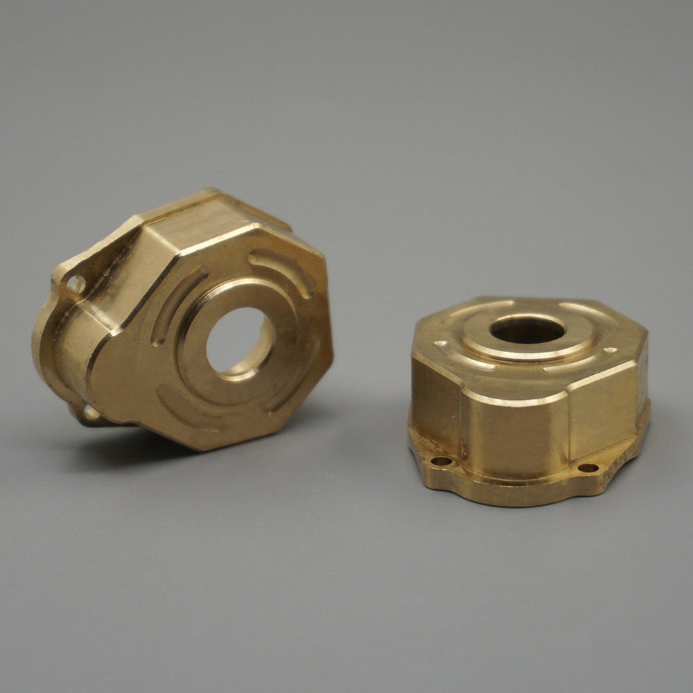 Heavy Duty Brass Metal Steering Knuckle Portal Cover for 1/10 RC TRX-4