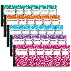 Mini Composition Notebook, Cute 30 Pack 5 Pastel