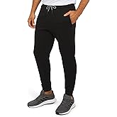 Motion Men's Classic Fit Active Performance Heavyweight Fleece Jogger Pants (S-XL)