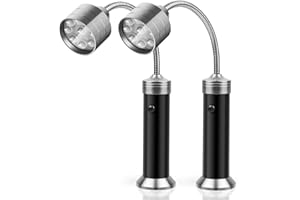 Super Bright LED BBQ Grill Light for Outdoor - Traeger Pit Boss Smoker Grill Accessories, Perfect Gifts for Men (Batteries No