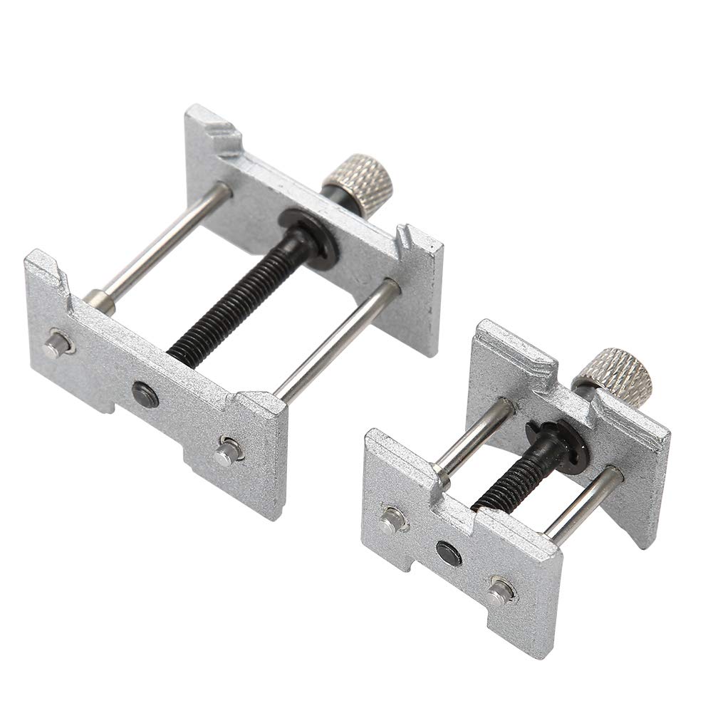 Watch Movement Holder Fixed Clip Base for Watch Setting Fitting Repair - 2PCS Watchmaker Accessory Maintenance Tool