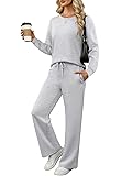 ANRABESS Women's 2 Piece Lounge Sets Casual Travel