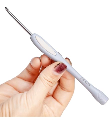 Amazon.com: SensePeak Hand Polished Stainless Crochet Hook 1.0mm