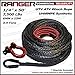 RANGER ULTRANGER SY45 Black 7500LBs 1/4" x 50' UHMWPE Synthetic UTV ATV Winch Rope 1 Pack primary