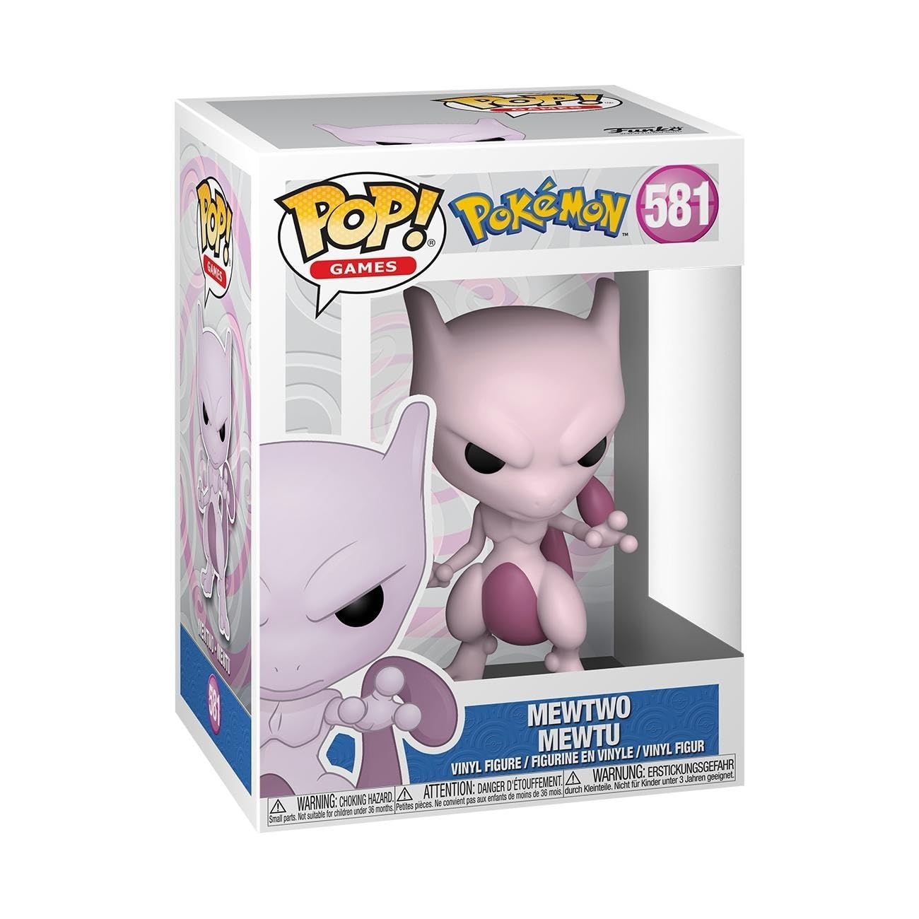 Photo 1 of Funko - Figurine Pokemon - Mewtwo Pop 10cm - 0889698632546