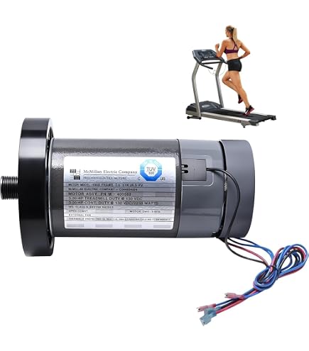 Amazon.com: M-405565 Treadmill DC Drive Motor with Flywheel, 2.80