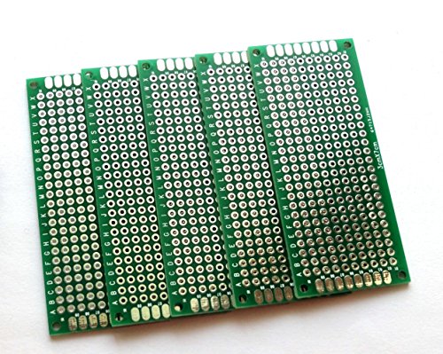 20PCS Double-Side Prototype PCB Universal Printed Circuit Board Universal PCB Circuit Board (3x7cm) - Thumbnail 2