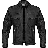 Men Cafe Racer Motorcycle Style Solid Leather Jacket Slim Fit Motorcycle Brown Cafe Racer Leather Jacket