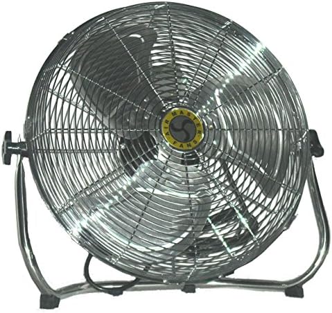Low Stand Pivoting Air Circulator Fan 20 inch 3390 CFM 3 Speed 78975 by Airmaster Fan
